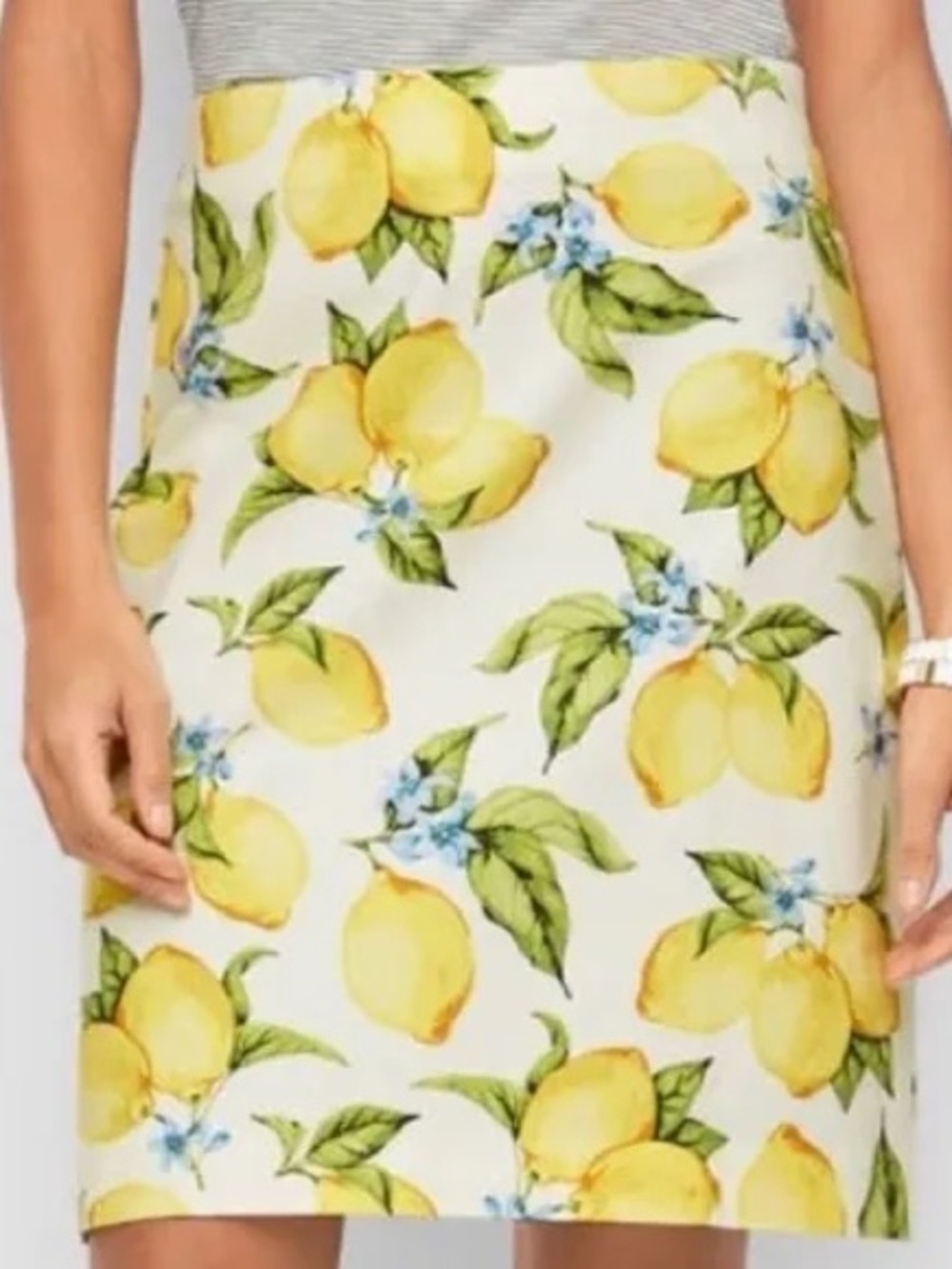 Talbots Lemon Mini Skirt